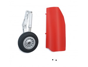 Xfly-Model Alpha Blue 80mm EDF Jet Main Landing Gear Part With Gear Door - Left